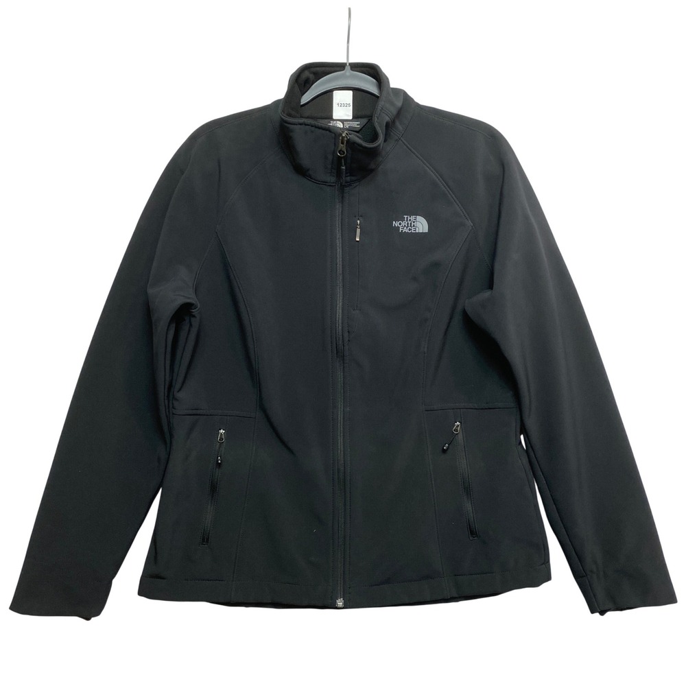 The North Face Jacket Womens L Black Apex Bionic Softshell Full Zip Windproof